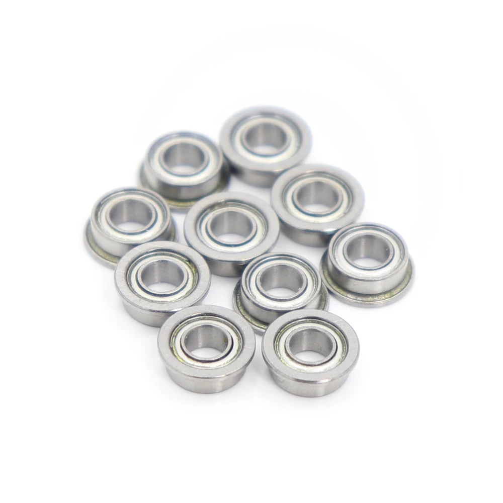 

MF63ZZ Flange Bearing 3x6x2.5 mm ABEC-1 ( 10 PCS ) Miniature Flanged MF63 Z ZZ Ball Bearings