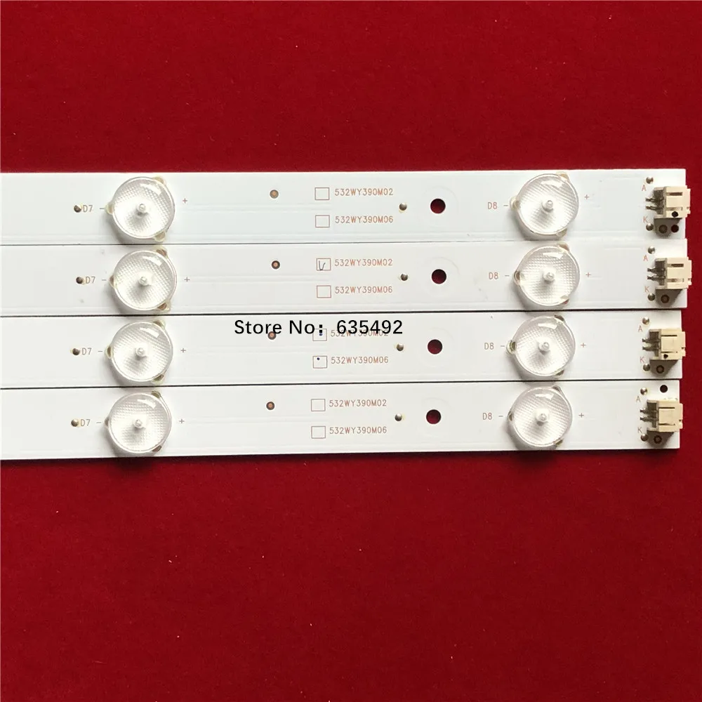 LED شريط إضاءة خلفي 8 مصباح ل LE39D71 LE39F51S OY39D08-ZC14F-04 OY39D08-ZC21F-04 303WY 390033   303 واي 390039   LED-39B350 LS390TU5P03