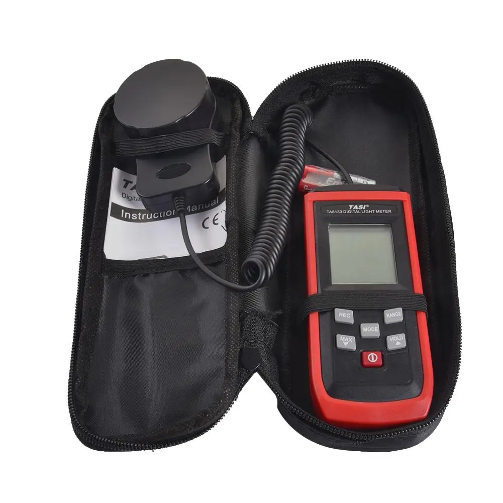 Digital Lux Meter Split Type 50 Data Storage Photometer Measurement Tool With Wide Measurement Range