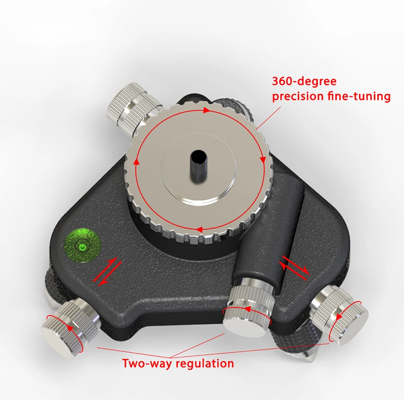 CUPBTNA Tripod Tripod Bracket Base 1/4\'\' Interface Fine Adjustment Tripod Stand For Laser Level