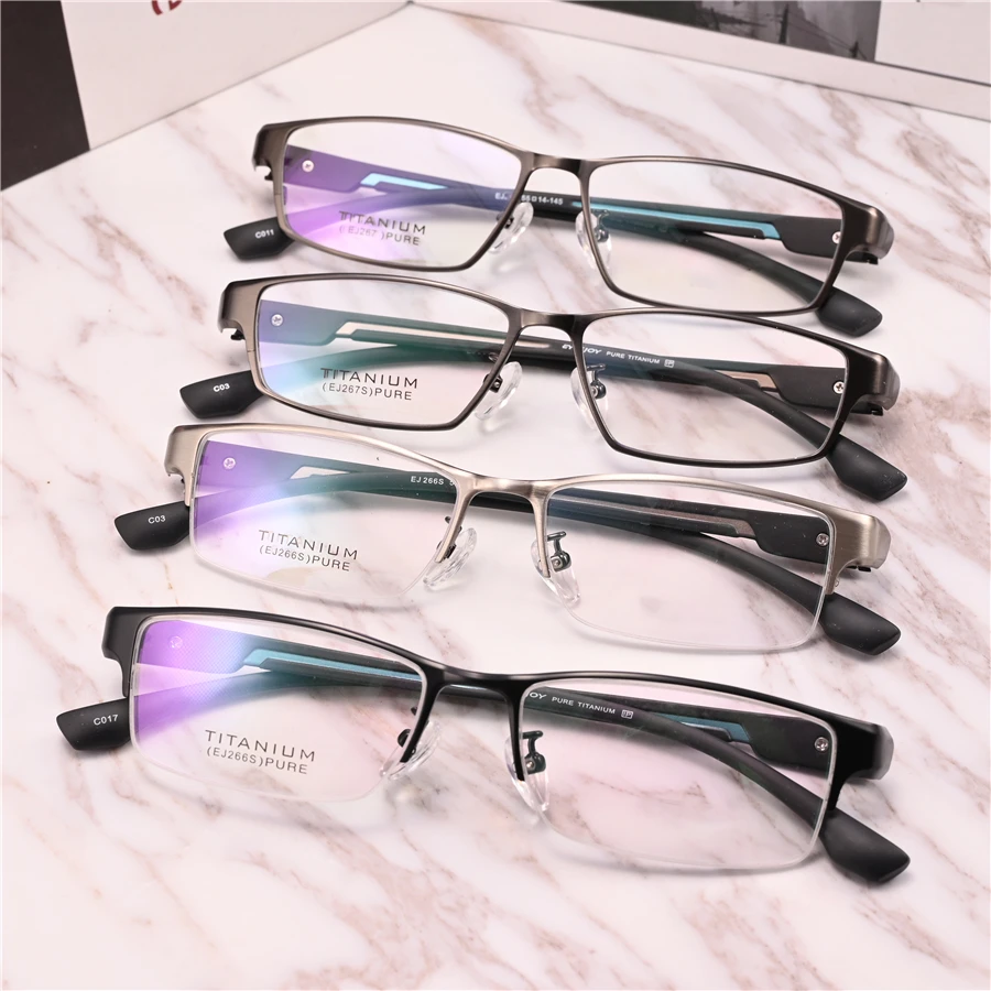 

Rockjoy Titanium Eyeglasses Frames Male Brand Glasses Men Spectacles for Prescription Optical Lens Reading/myopia Eyewear