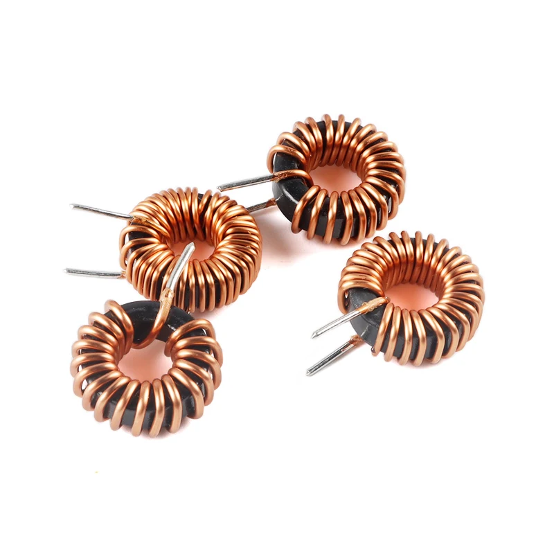 5Pcs/2pc 80125 Iron Silicon Aluminum Magnetic Ring Inductor 22uH 33uH 47uH 100uH Magnetic Ring Coil High Current Ring Inductance