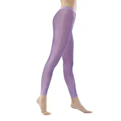 Metelam Leggings femininas de alta elasticidade, ultra macias e elásticas, suaves e brilhantes, virilha aberta, sem crochê