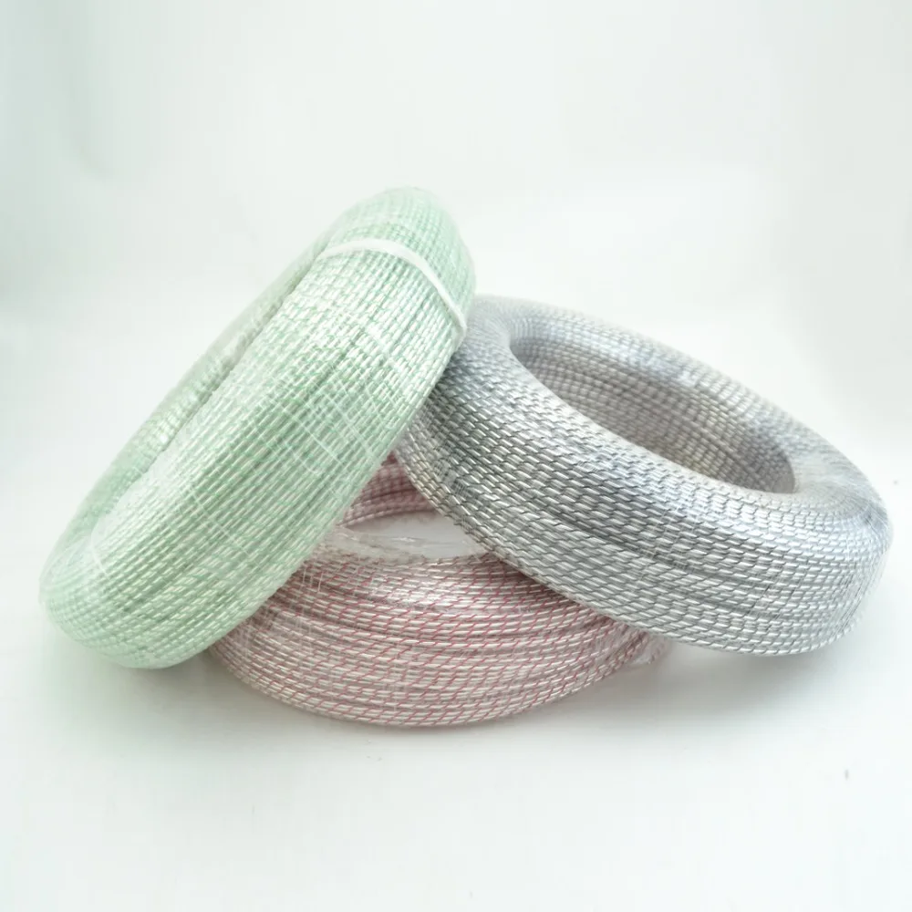 Cable de alimentación rca Chapado en plata de 5m GRB, cable de altavoz, para auriculares, bricolaje