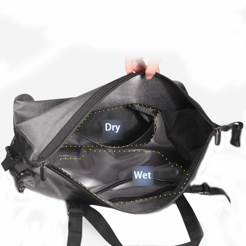 PVC Waterproof Bag Dry Wet Depart Ocean Pack River Beach Swim Kayak Backpack Outdoor Travel Trekking Camping Drybag Men Women