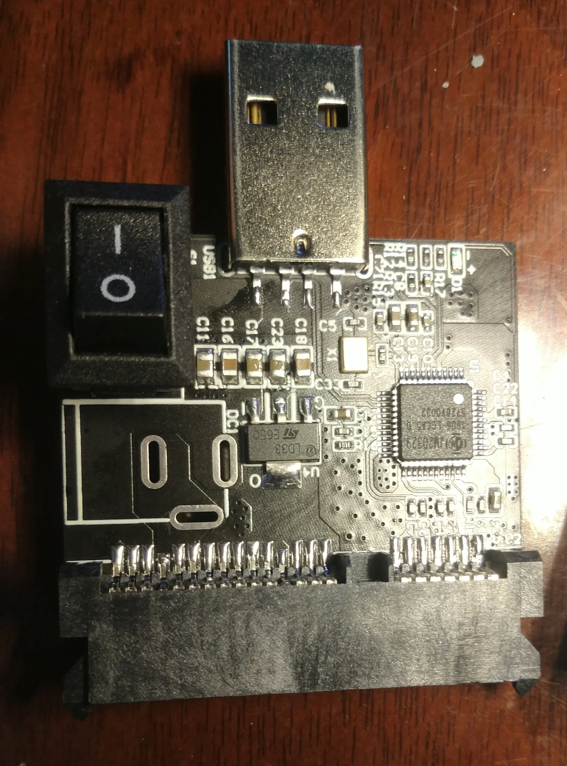 

Jm20329d переходная карта SATA жесткий диск для USB SSD массовое техническое обслуживание