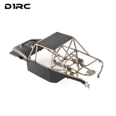 D1RC 2022 Metal Cage For Rc Crawler Car 1/10 Ti  Alloy Body Kit Version