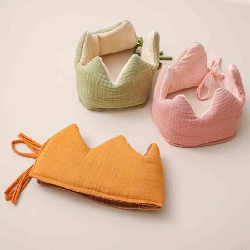 

1 Pc Baby Safety Head Protection Hats Toddler Baby Head Protection Cartoon Crown Pillow Soft Cotton Children Protective Cushion