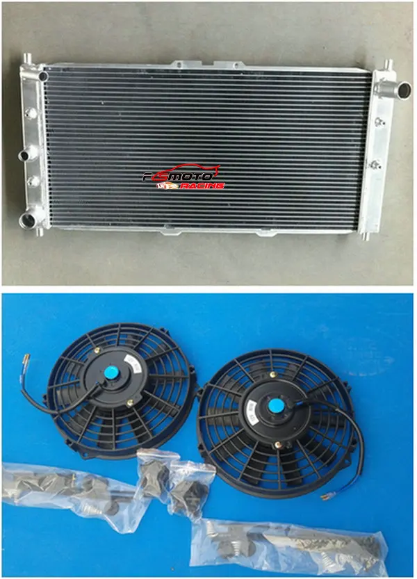 Aluminum Radiator + Fan Cooling For Mazda Eunos 500 Fenix 1990-2000 Manual 1991-1997 96 95 94 93