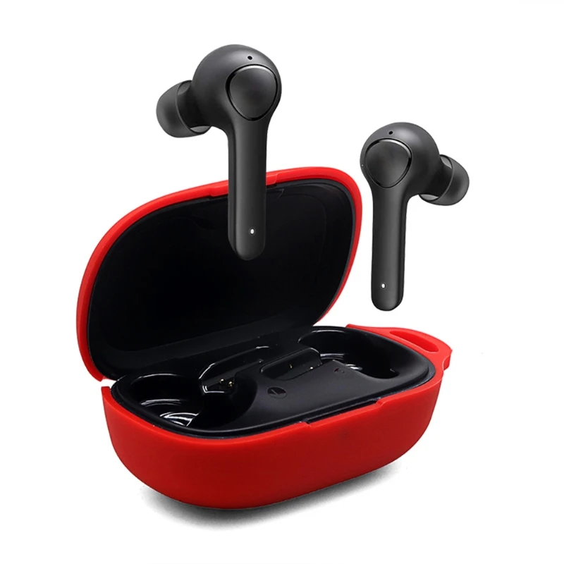 Противоударный гибкий силиконовый чехол, защитный чехол с полным покрытием для Anker Soundcore Life P2 TWS True