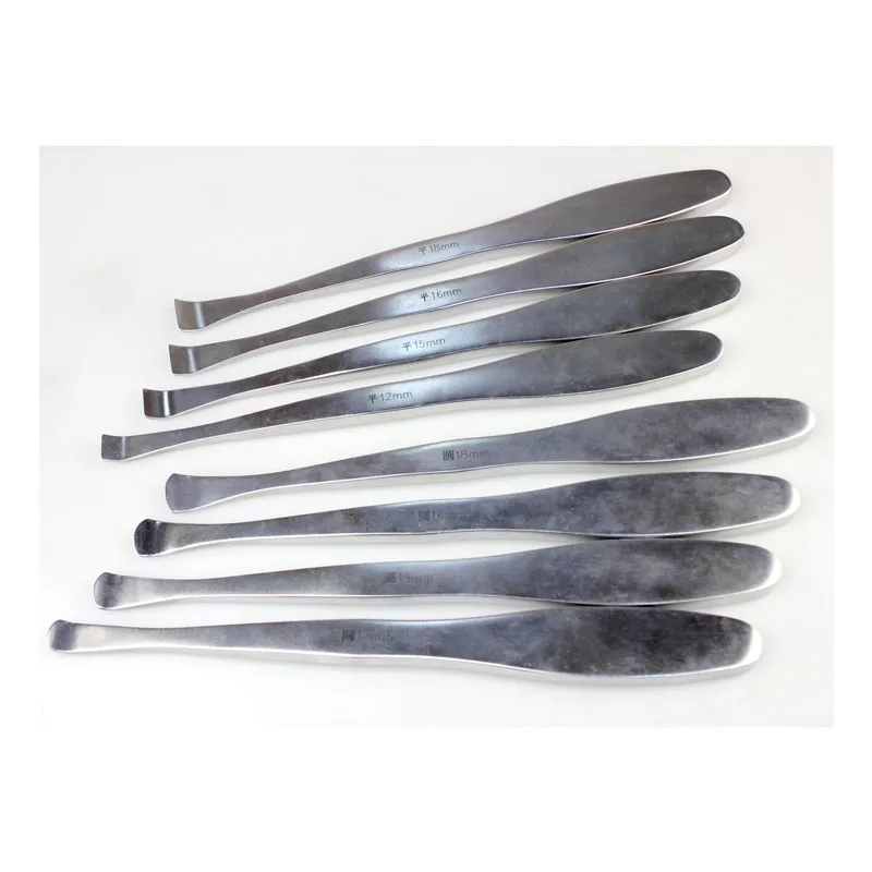 Periosteal peeler orthopedic instruments medical 24cm long curved elbow Bone periosteum Stripper separator stripping scraping AO