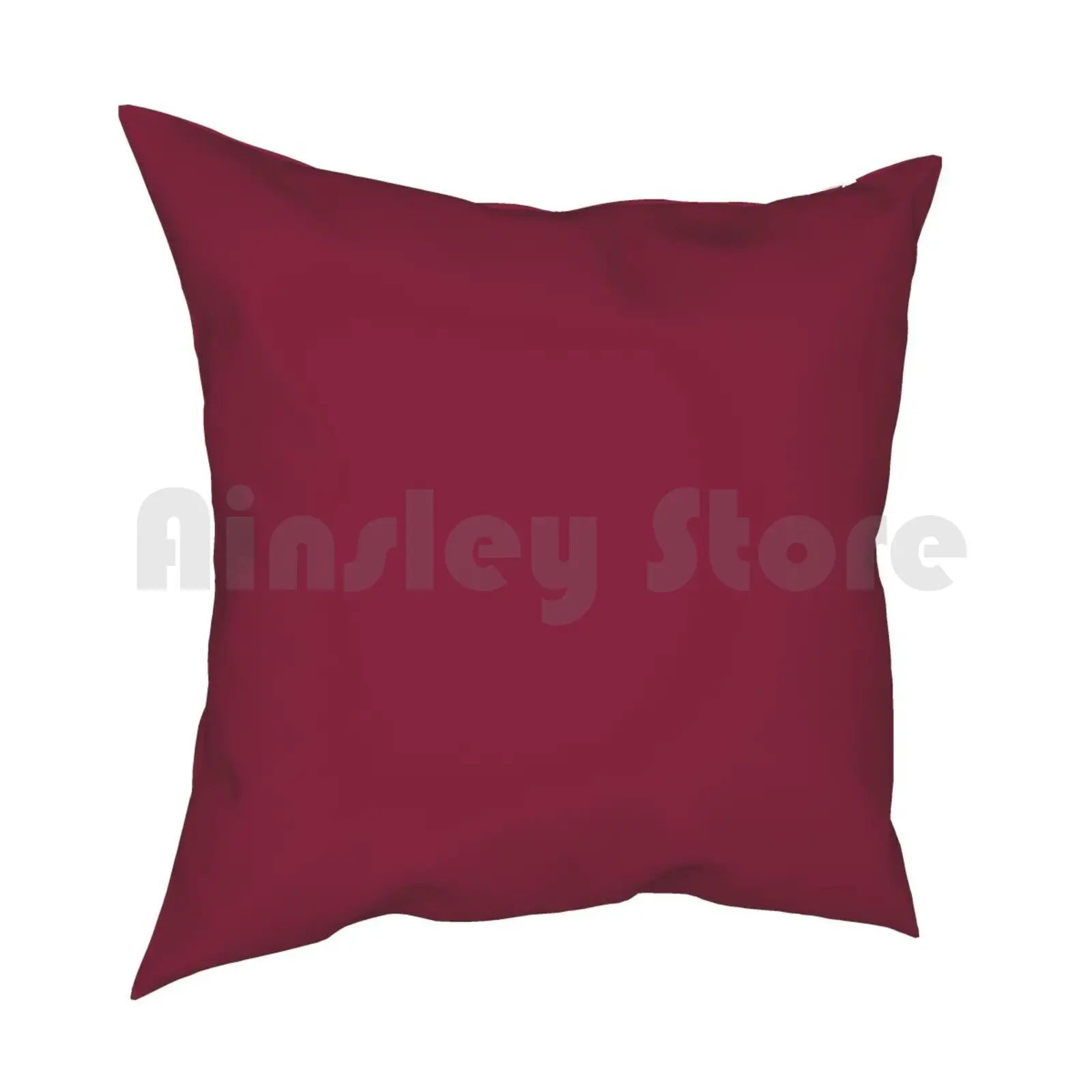 Plain Solid Claret Red-Over 100 Shades Of Red On Ozcushions Pillow Case Printed Home Soft DIY Pillow cover Claret Pink Rose