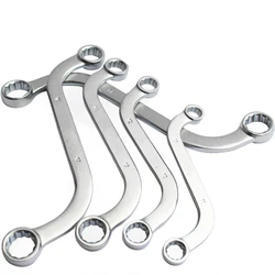 5pcs High-quality steel S-type double-headed special-shaped fastening wrench repair tool