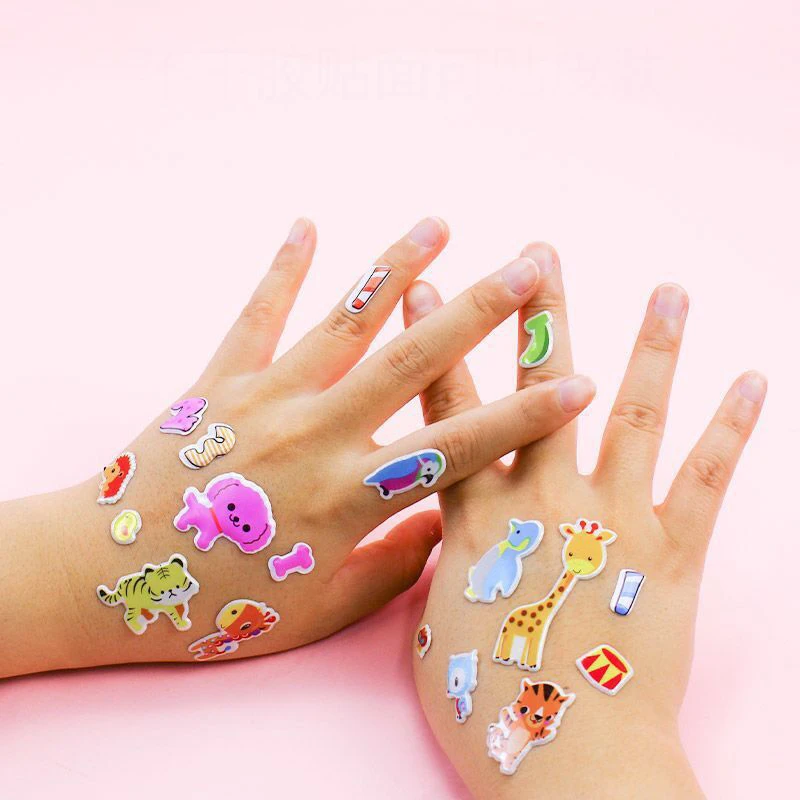 20 Sheets 3D Stickers for Kids Toddlers 1200+ Vivid Puffy Children Stickers Boys Girls Teachers Reward Craft Scrapbook Gift Toys
