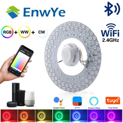 Smart Wifi LED Lamp Chip Beads 36W LED Module DIY Ceiling Light Board Tuya APP Bluetooth Control RGB+WW+CW Dimming