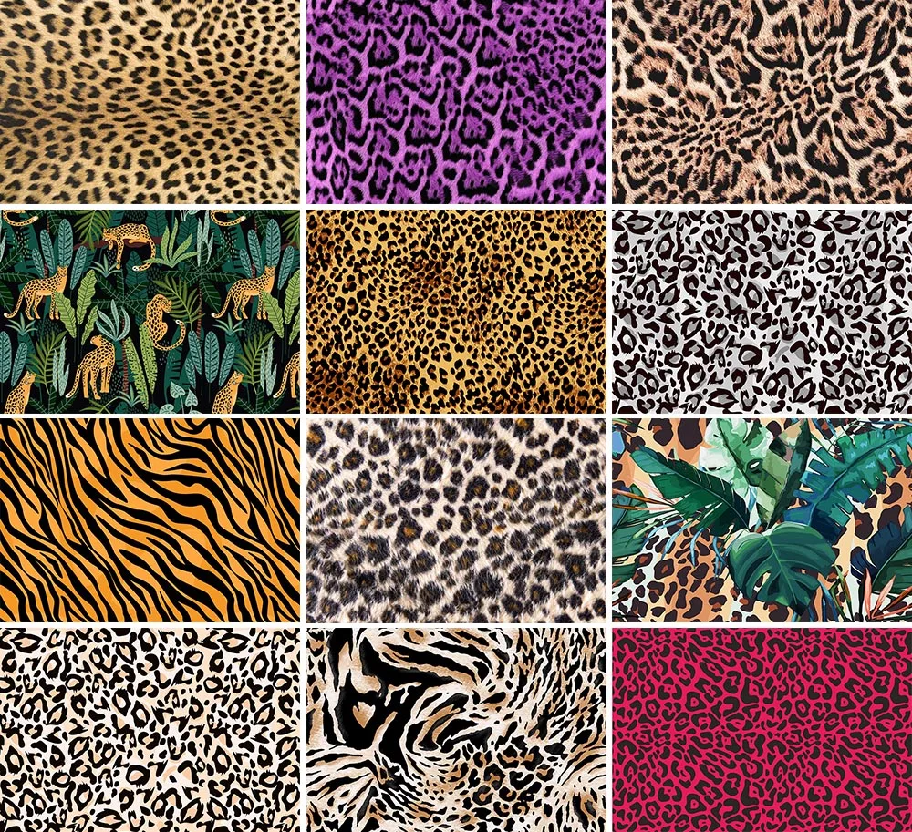 Avezano Photocall Decor Sexy Wildness Leopard Print Photography Backdrops Personalized Photographic Backgrounds For Photo Studio