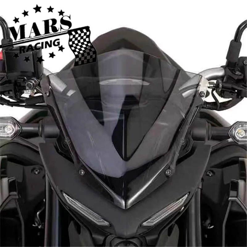 Fits For YAMAHA MT-03 MT03 MT 03 2020 2021 2022 2023 MT25 MT-25 2020-2023Motorcycle Windshield Windscreen Aluminum Kit Deflector