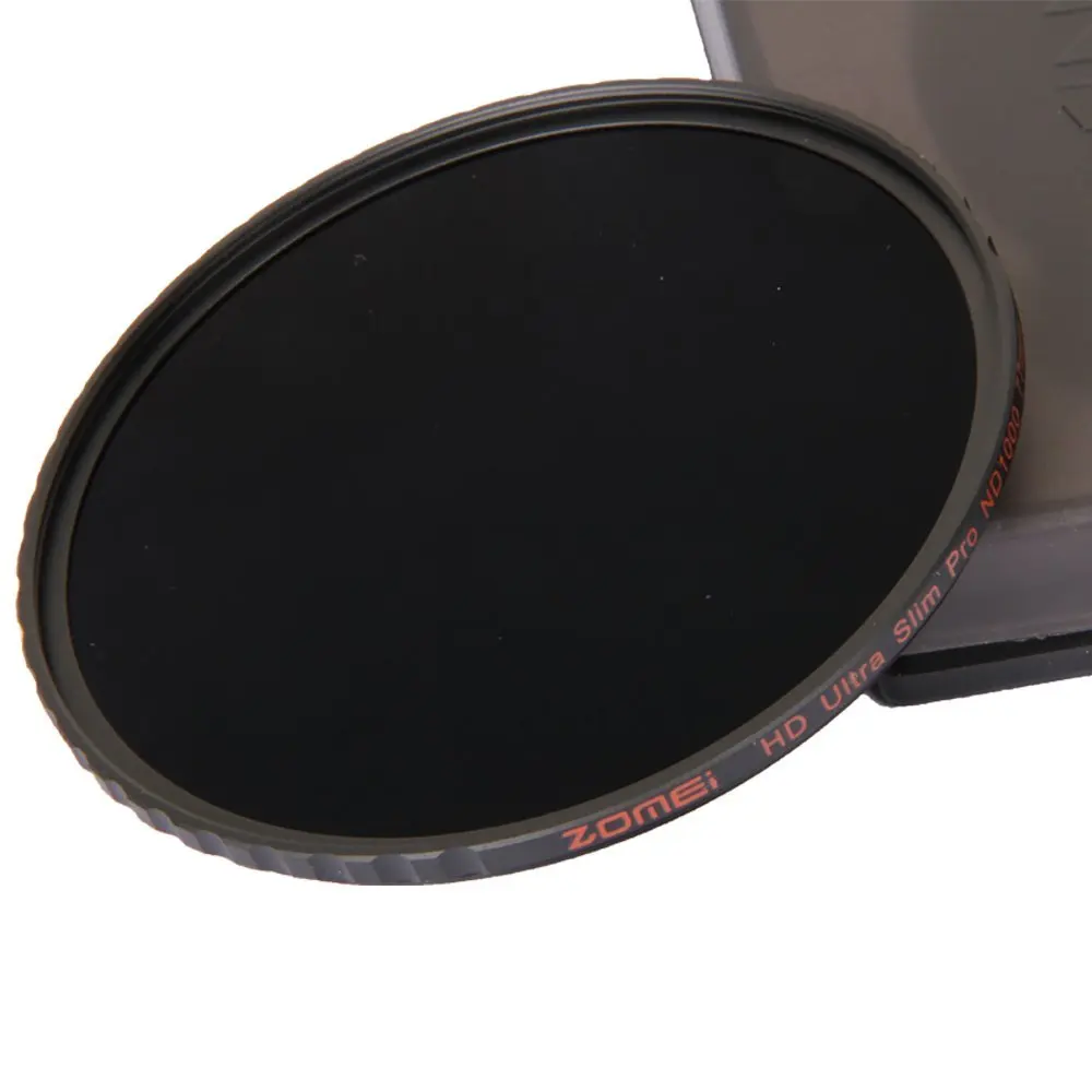 ZOMEI Optisches Glas 10-STOP 52/58/67/72/77/82 MM Ultra Slim HD Multi-beschichtet Neutral Density ND1000 filter für Canon Nikon kamera