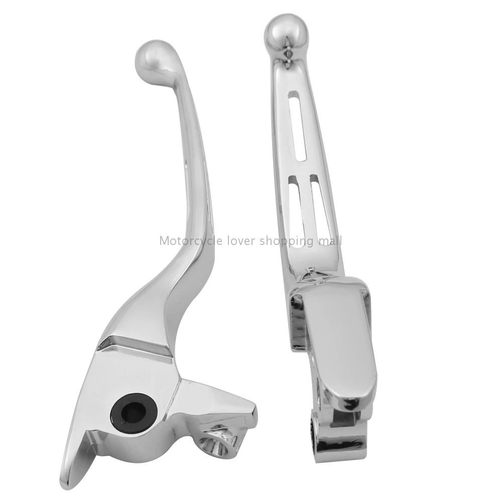 Chrome Aluminum Motorcycle Accessories Brake Clutch Hand Levers For Harley Touring Trike 2008-2013 FLHR FLHRC 2014-up