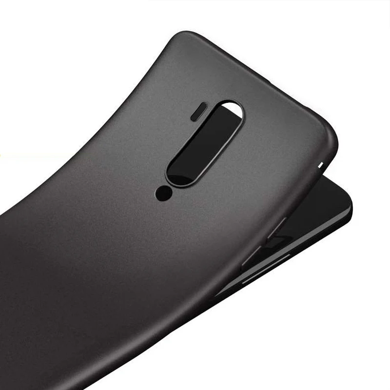 Matte case for OnePlus 7T pro One Plus 7T pro, ultra-thin, soft, TPU, black, silicone, slim, frosted