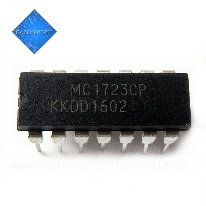 1pcs/lot MC1723CP MC1723 DIP-14 In Stock