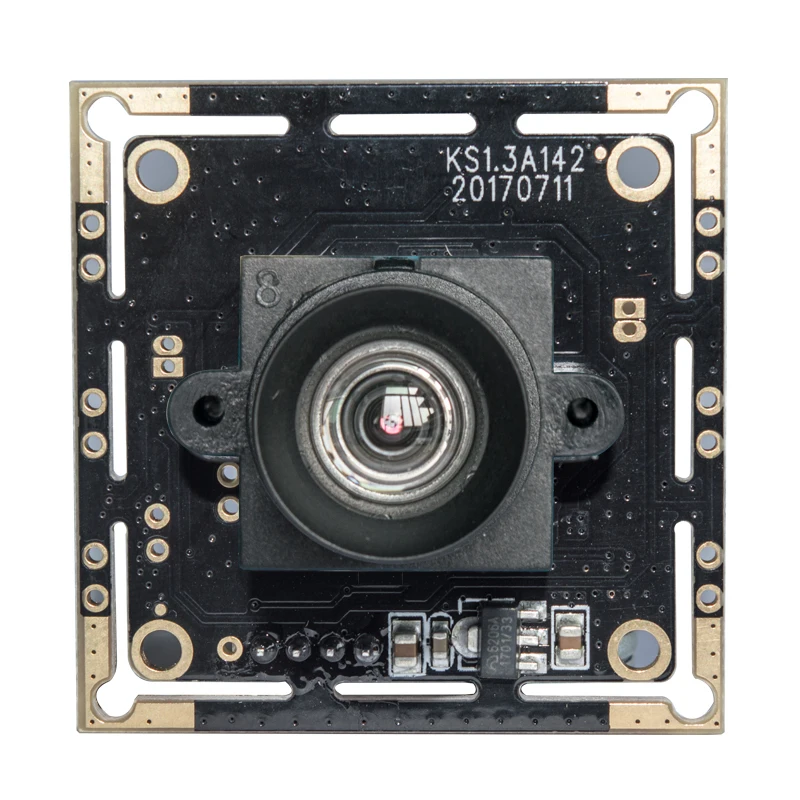 Black and White Narrowband 850 Infrared Face Recognition, Iris Recognition, Customized Wide Dynamic AR0130 Camera Module