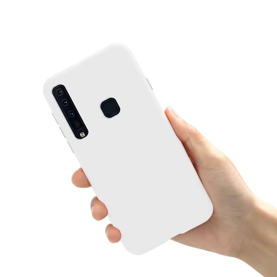 Soft Liquid Silicone Case For Samsung Galaxy A9 2018 Case Ultra Thin Back Cover For Samsung A9 2018 A920 A920F SM-A920F A 9S Bag