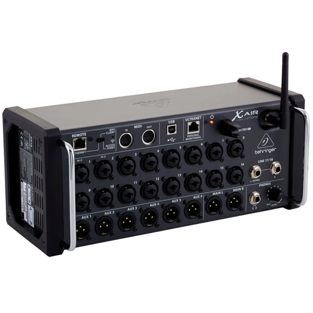 Imagem -03 - Behringer x Air Xr18 Audio Mixer Console 18 Canais Tablet-controlado Digital Mixer