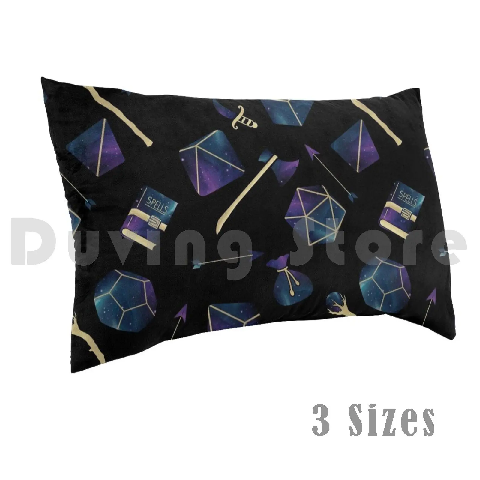 Dice & Damage Pillow case 461 Dnd D D Dnd Rpg Role Playing Game Tabletop Game D20