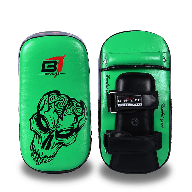 Foot Target Sport Training Boxing Muay Thai Kick Pad Training Shield Curve Pads Punch MMA Fight Punching Bag Durable 4 colors