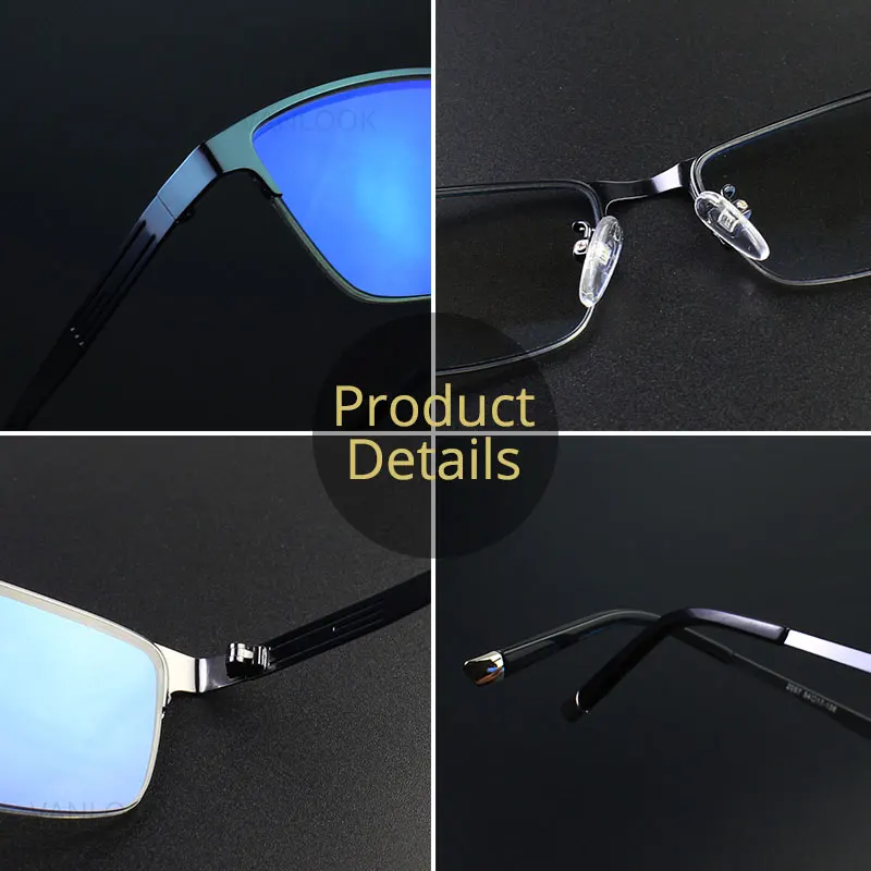 VANLOOK Photochromic แว่นตากันแดด Chameleon เลนส์ Blue Light Blocking แว่นตาผู้ชายสำหรับแว่นตาคอมพิวเตอร์เกมป้องกัน UV400