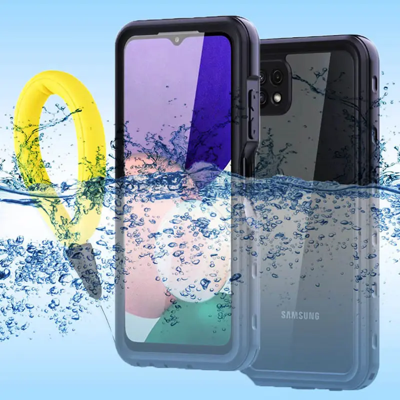 Armor Protection Waterproof Case for Samsung Galaxy A22 A42 A72 A52 A32 5G Swim Shockproof Cover for Samsung A51 A01 A12 A21 4G