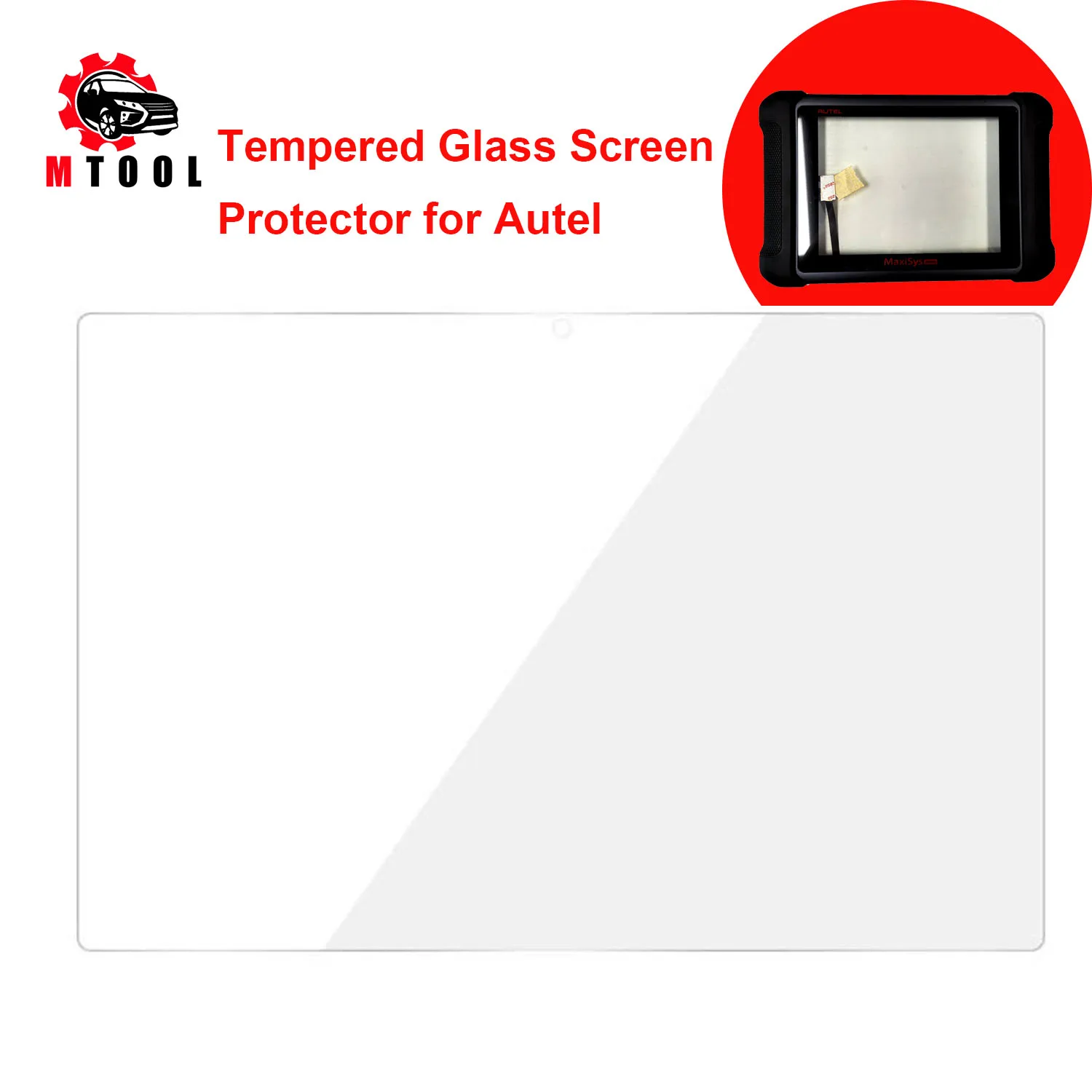 Tempered Glass Screen Protector for Autel MaxiCOM MK808 MS909 MS919 MS908S MS908 PRO MS906 MS906BT