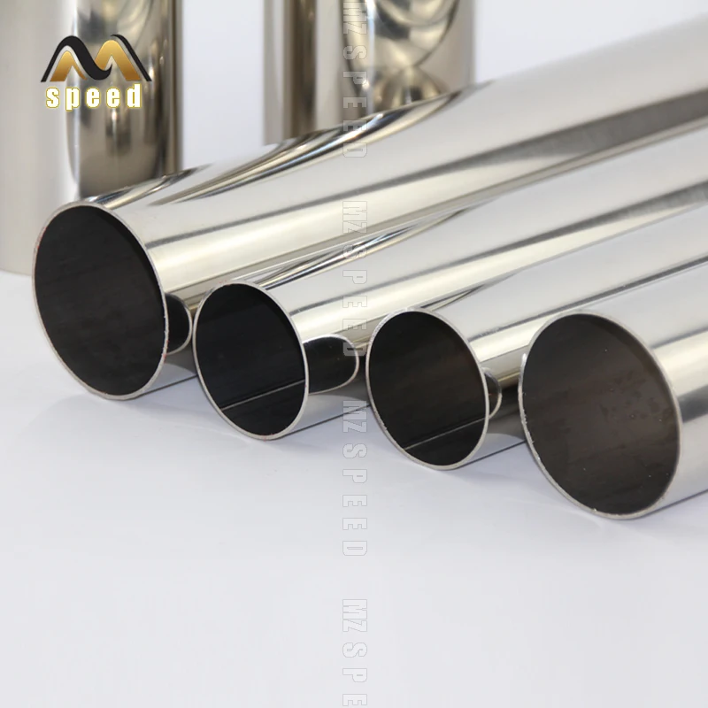 Car styling 38mm 51mm 63mm 76mm Exhaust pipe muffler tail pipe 304 stainless steel welding material