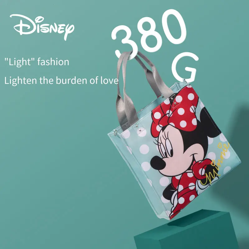 Disney mais novo bebê fralda tote saco maternidade mamãe à prova dwaterproof água bolsa para cuidados com o bebê multifuncional moda mickcy sacos