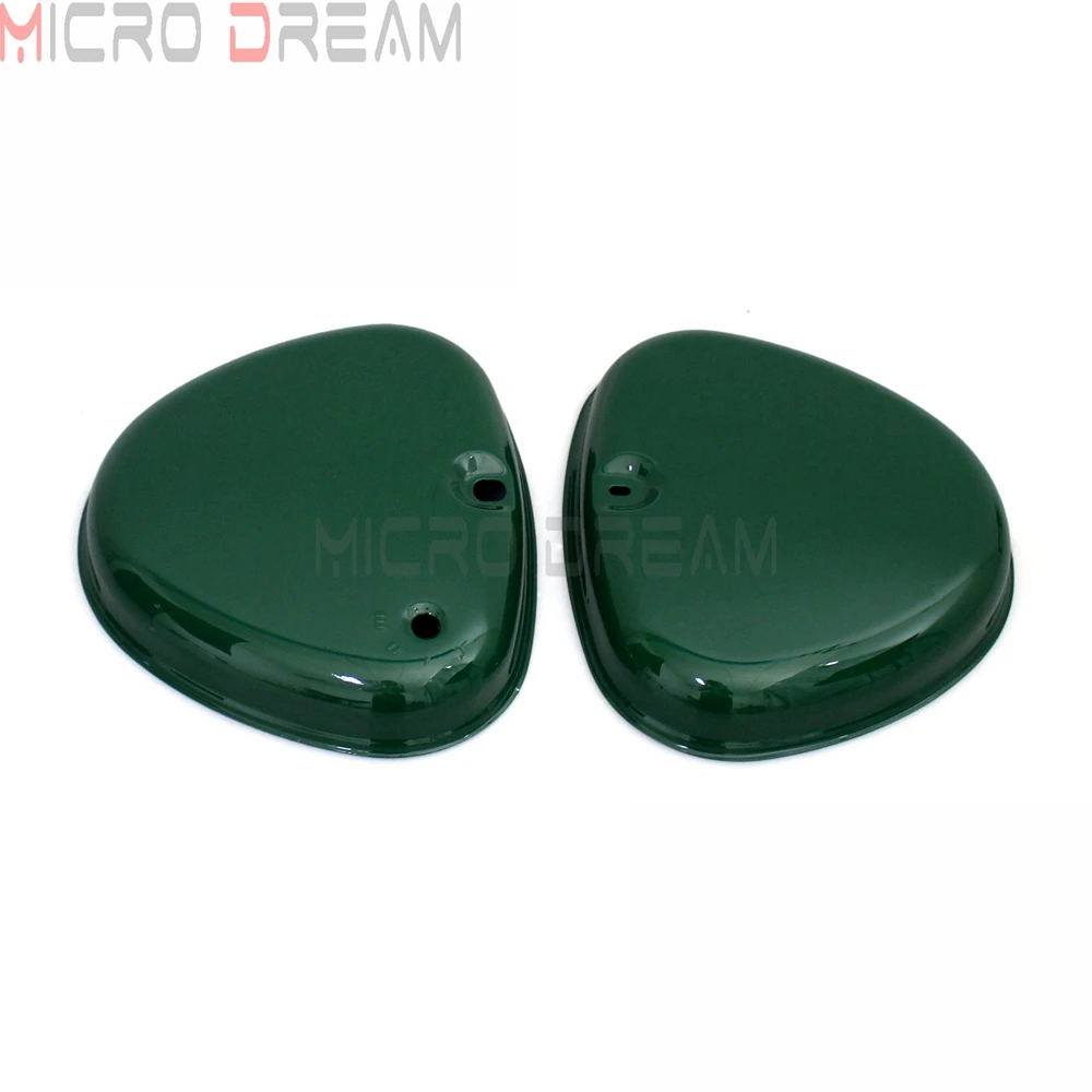 Motorcycle Green Orange 2 Side Steel Cover For Simson S50 S51 S70 Motorbike Left and Right Side Protector Guard