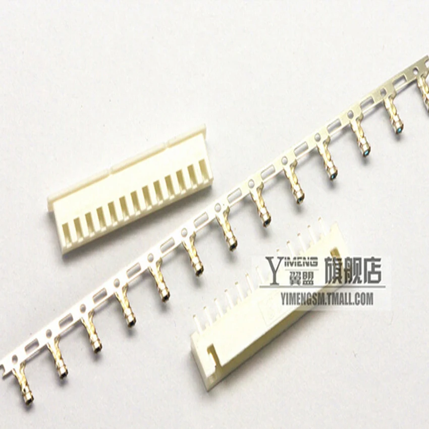 

50Set/Lot XH2.54 2.54mm 13Pin 13P Straight Needle 180 Degree Male Pin Header + Terminal + Female Housing Connector