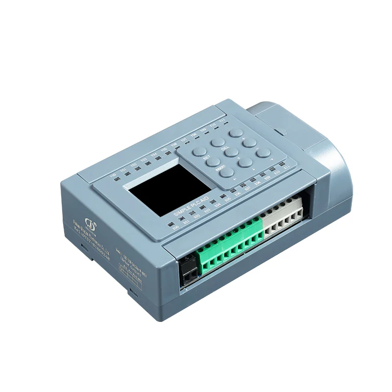 Huaqingjun 8-in 8-out Relay Output PLC 2AO 0-10V 0-20mA WIFI PLC for Annunciator