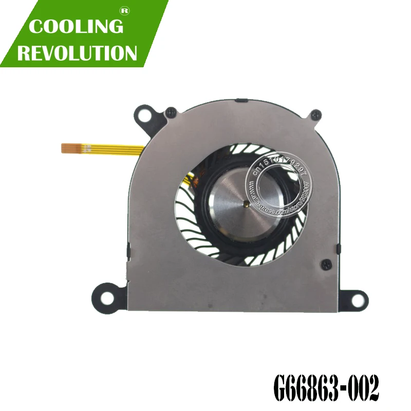 Laptop cooling fan for CC122K02 5V 0.22A G66863-002 2Z10Z01 for intel Ultrabook