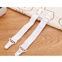 4Pcs/Set Nylon Elastic Band Bed Sheet Fix Buckle Strong Plastic Clips Holder Bed Sheets Fasteners Clip wzpi