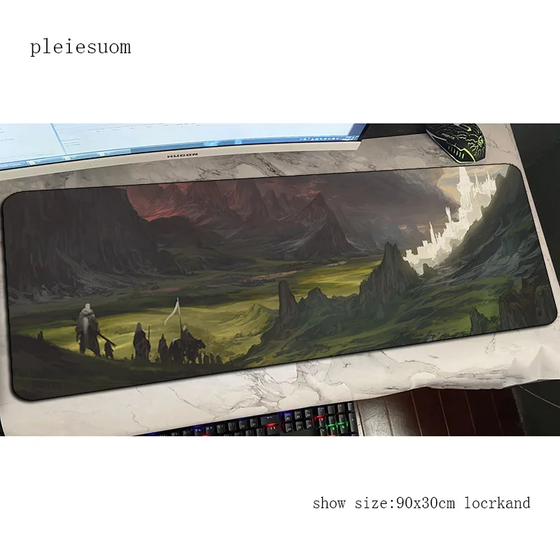 lord of the rings mouse pad 900x300x4mm Computer mat Popular gaming mousepad best seller padmouse keyboard games pc gamer desk