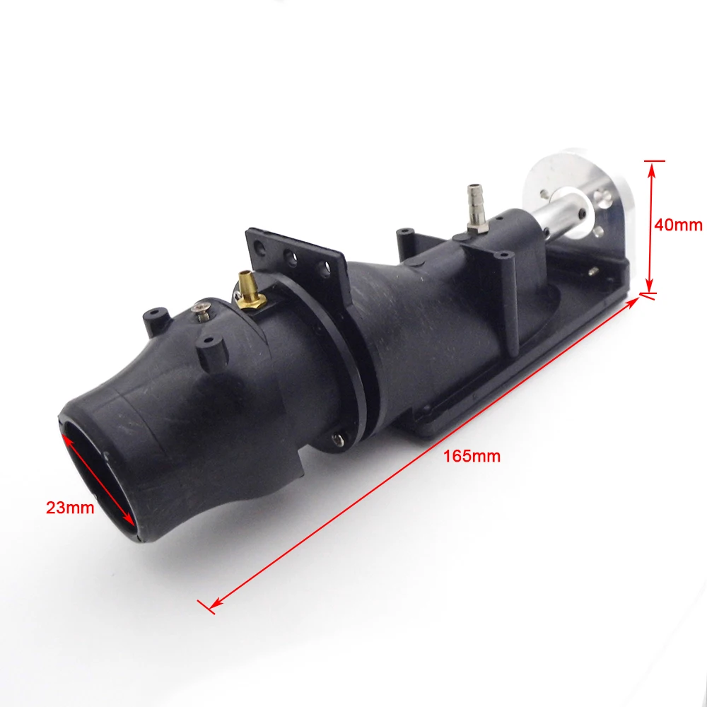 1PC Water Thruster Jet Pump 26mm 3 Blades Propeller Forward Backward Ejector for 40cm-60cm RC Jet Drive Boat Jet Boat