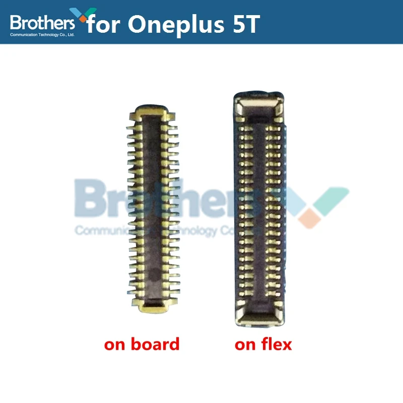 1 Pair LCD FPC for Oneplus 5T FPC Connector Motherborad Phone Repair Part Replacement Part AAA Test