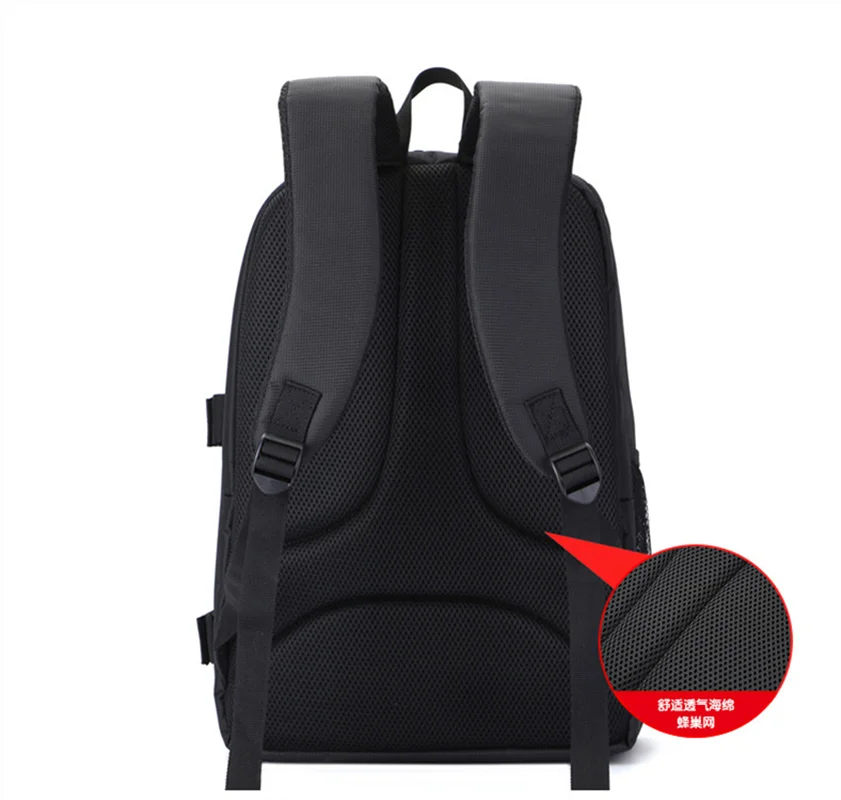 Large Capacity SLR Camera Bag Shoulder Outdoor Portable Professional Photography Backpack Waterproof Wear-Resistant Laptop Bag