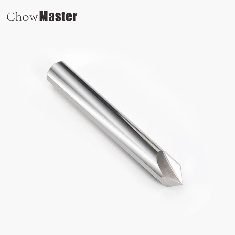 HRC65 Carbide 90° Location Center Bit Tungsten Steel Centering Drill CNC Positioning Drill Grooving Chamfer Milling Cutter