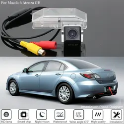 Car Rear View Reverse Backup Camera For Mazda 6 M6/Atenza GH 2007 2008 2009 2010 2011 2012 2013 For Parking HD Night Vision