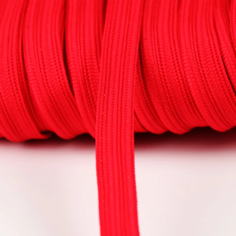 5Yards 10mm Red Ombre Braided Piping Rope Lip Cord Trim Pillow Cushion Curtain Trim Upholstery Edging Trim Bed Sewing Supplies