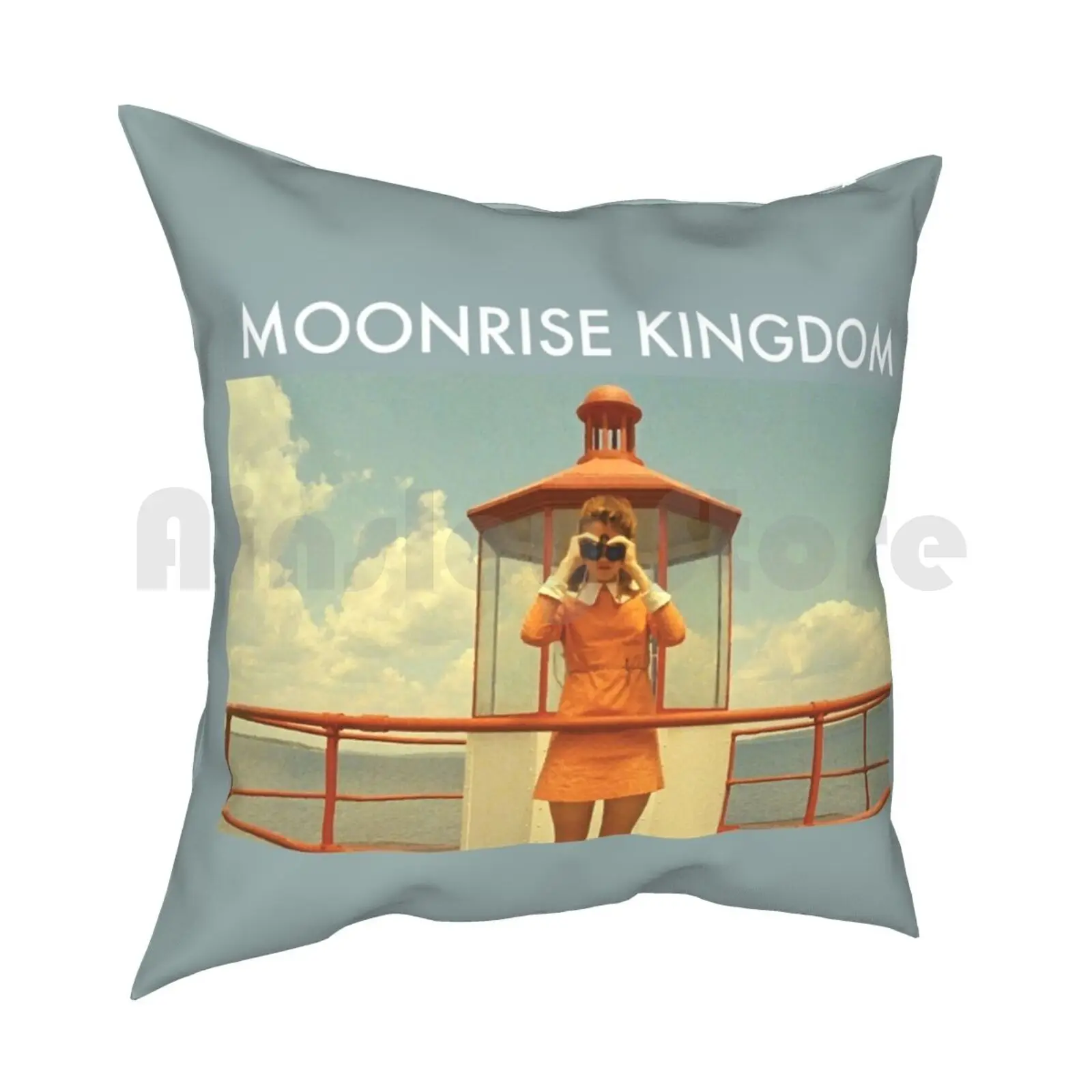 Moonrise Kingdom Pillow Case Printed Home Soft DIY Pillow cover Moonrise Kingdom Movies Wes Anderson Anderson Cute Film