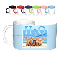 H2o Ceramic Mugs Coffee Cups Milk Tea Mug H20 Just Add Water Mermaids Mermaid Siren Indiana Cariba Heine Phoebe Tonkin Mako