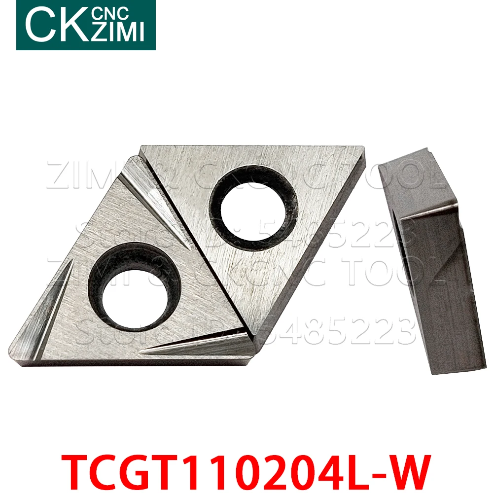 TCGT110204L-W TCGT 110204L W Cermet إدراج الشق إدراج تحول قطع أداة CNC المعادن مخرطة أداة ل الصلب الفولاذ المقاوم للصدأ
